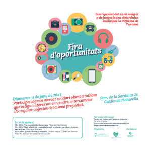 El proper 11 de juny participa a la fira d'oportunitats