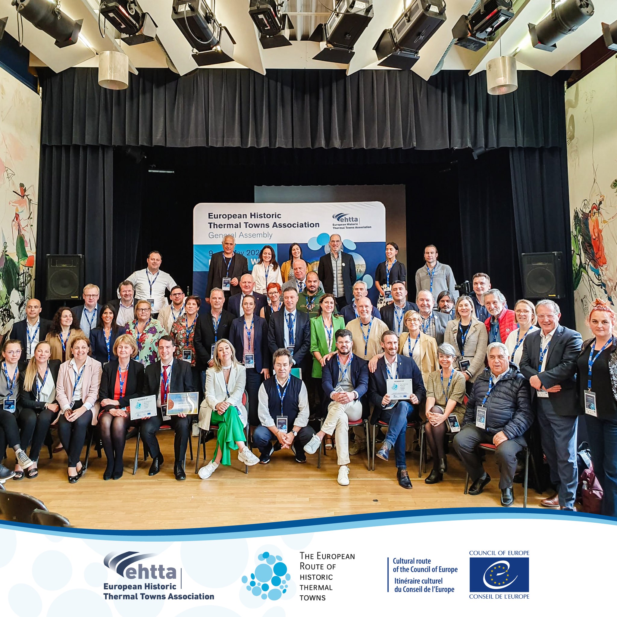 Caldes de Malavella present a l’assamblea anual de les Històriques Viles Termals d’Europa