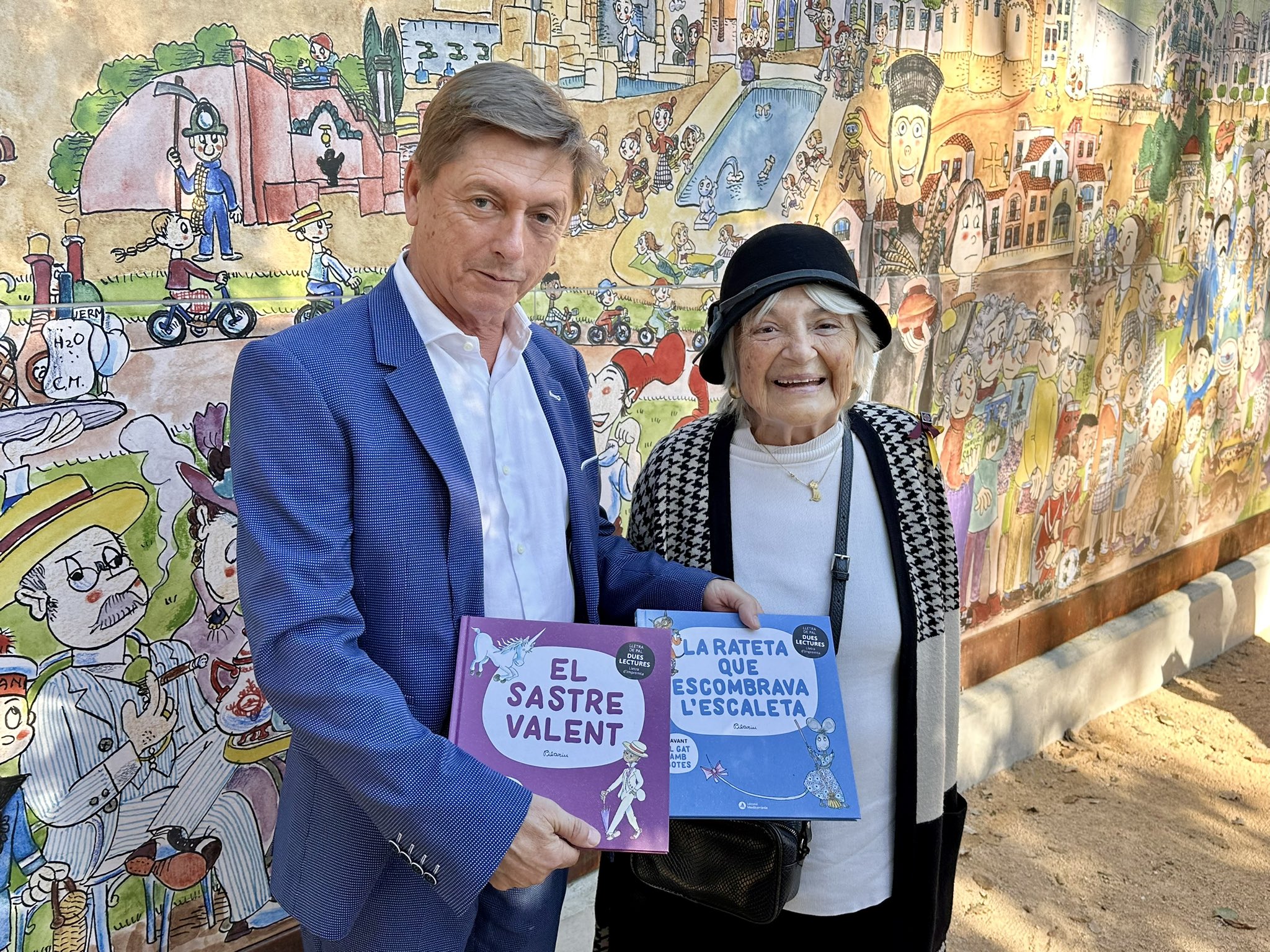 Nou joc familiar amb el mural de la Pilarín Bayés