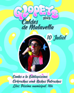 GLOPETS D'ESTIU 2025 - Contes a la bibliopiscina